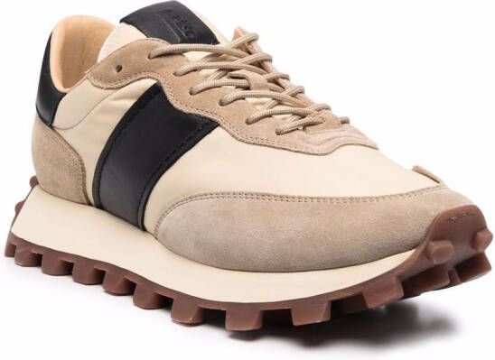 Tod's panelled low top sneakers Neutrals