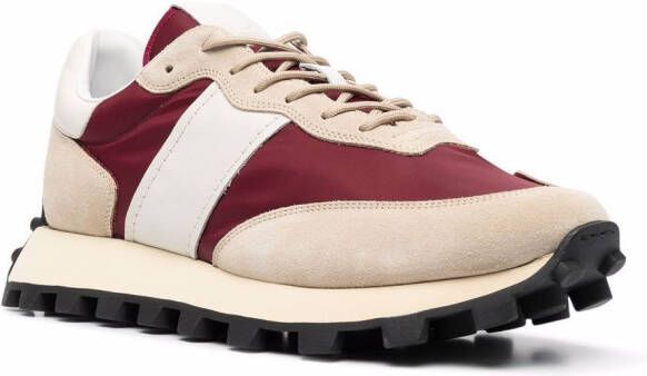 Tod's panelled low-top sneakers Neutrals