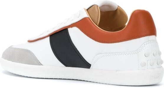 Tod's panelled low-top sneakers White