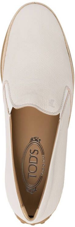 Tod's panelled slip-on sneakers Neutrals