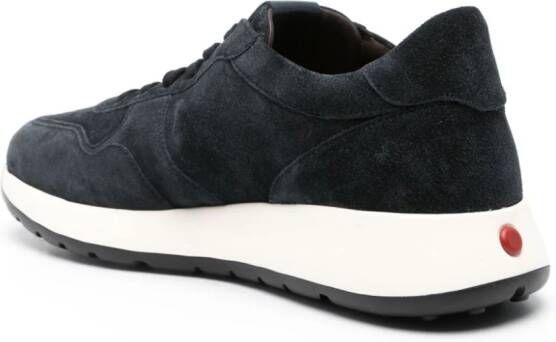 Tod's pebbles-detail suede sneakers Blue