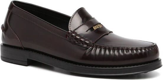 Tod's Penny slip-on loafers Black