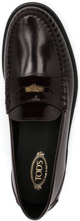 Tod's Penny slip-on loafers Black