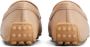 Tod's penny-slot detail leather loafers Neutrals - Thumbnail 3