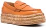 Tod's platform leather loafers Orange - Thumbnail 2