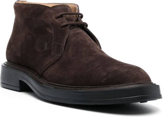 Tod's Polacco Extralight suede loafers Brown