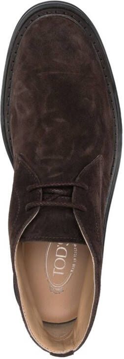 Tod's Polacco Extralight suede loafers Brown