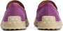 Tod's raffia-sole suede loafers Purple - Thumbnail 3