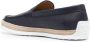 Tod's raffia-trimmed leather loafers Blue - Thumbnail 3
