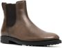 Tod's round toe chelsea boots Brown - Thumbnail 2