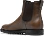 Tod's round toe chelsea boots Brown - Thumbnail 3