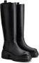 Tod's round-toe leather boots Black - Thumbnail 2