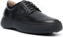 Tod's round-toe leather oxford shoes Black - Thumbnail 2