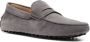 Tod's round-toe slip-on loafers Grey - Thumbnail 2