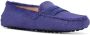 Tod's round-toe textured-finish loafers Purple - Thumbnail 2