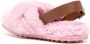 Tod's slingback shearling sandals Pink - Thumbnail 3