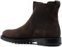 Tod's slip-on suede Chelsea boots Brown - Thumbnail 3