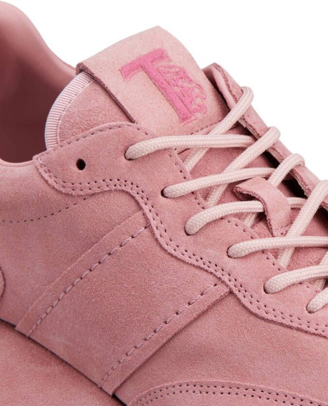 Tod's Sportiva Run suede sneakers Pink