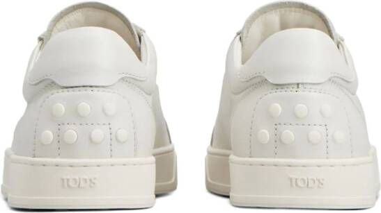 Tod's studded lace-up sneakers White