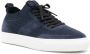 Tod's suede-panels knitted sneakers Blue - Thumbnail 2