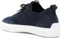 Tod's suede-panels knitted sneakers Blue - Thumbnail 3