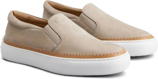 Tod's suede slip-on sneakers Neutrals