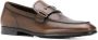 Tod's T logo leather loafers Brown - Thumbnail 2