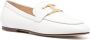 Tod's T-logo leather loafers White - Thumbnail 2