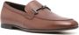 Tod's T Ring leather loafers Brown - Thumbnail 2