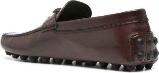 Tod's T Timeless Gommino Bubble loafers Brown