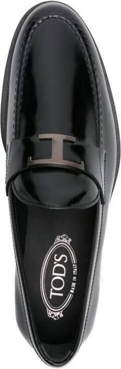 Tod's T Timeless leather loafers Black