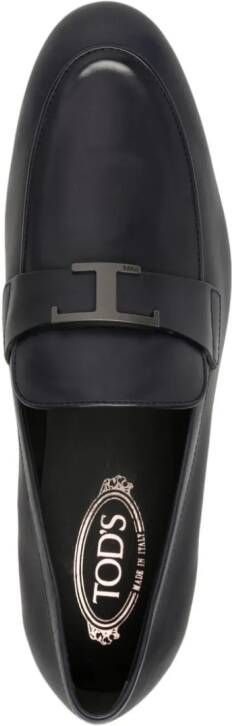 Tod's T Timeless leather loafers Blue