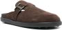Tod's T Timeless suede slides Brown - Thumbnail 2