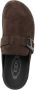 Tod's T Timeless suede slides Brown - Thumbnail 4
