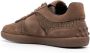 Tod's Tabs houndstooth-print suede sneakers Brown - Thumbnail 3