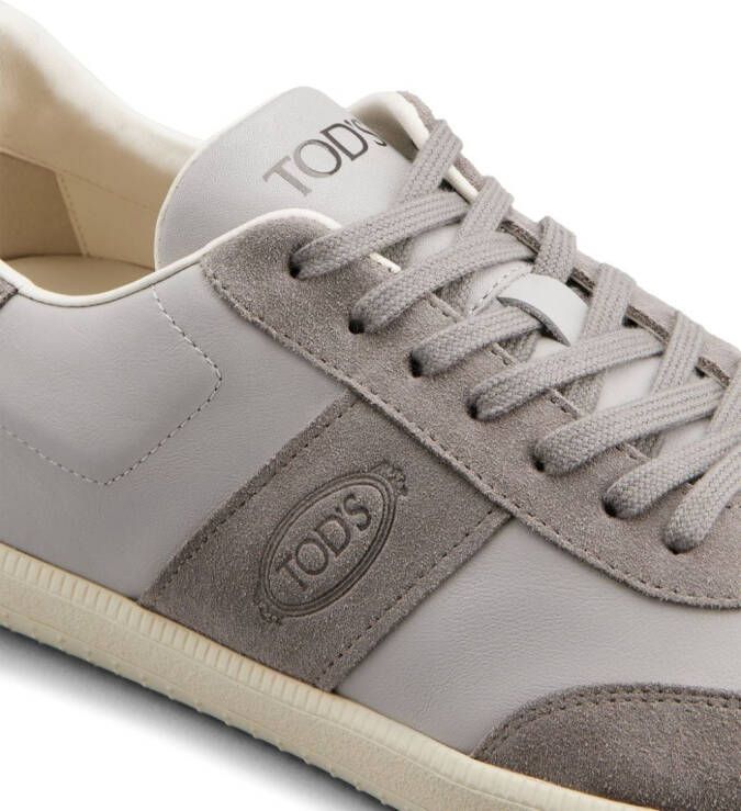 Tod's Tabs leather sneakers Grey