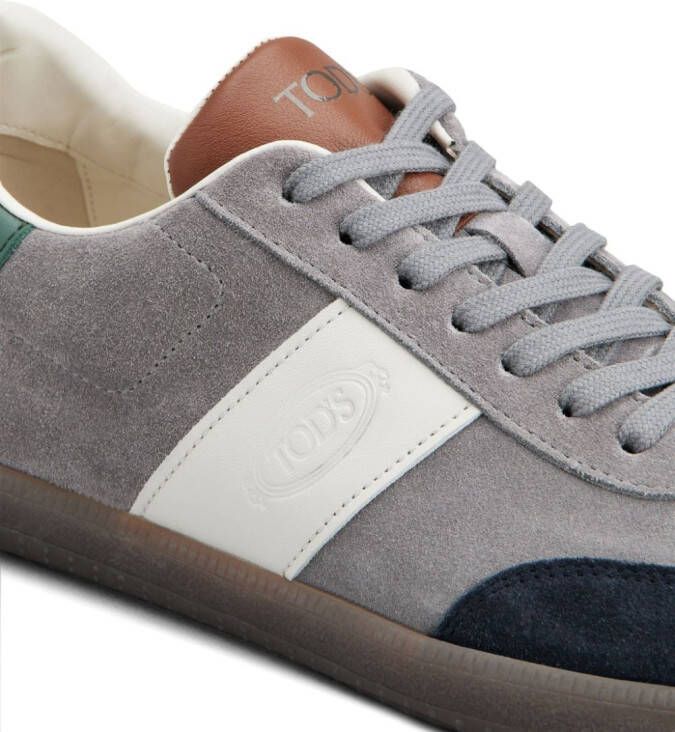 Tod's Tabs suede sneakers Grey