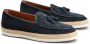 Tod's tasselled suede loafers Blue - Thumbnail 2