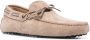 Tod's tie-fastening suede loafers Neutrals - Thumbnail 2