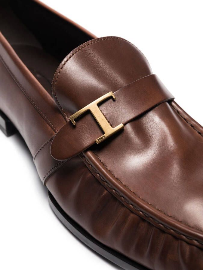 Tod's Timeless leather loafers Brown