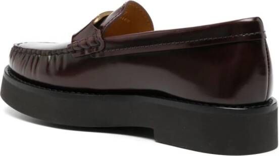 Tod's Timeless leather loafers Red