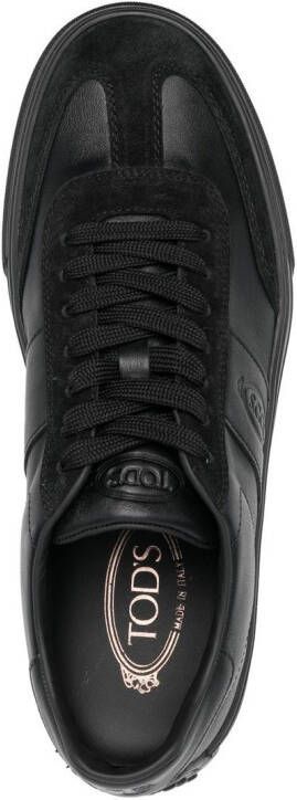 Tod's tonal low-top sneakers Black