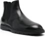 Tod's Tronchetto slip-on leather boots Black - Thumbnail 2