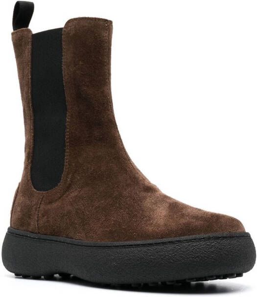 Tod's W. G. Chelsea boots Brown
