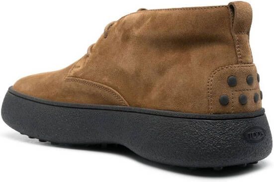 Tod's W.G. Desert suede boots Brown