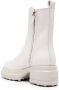Tod's zip-up leather boots White - Thumbnail 3