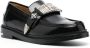 Toga Pulla buckle-detail leather loafers Black - Thumbnail 2