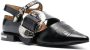 Toga Pulla buckle-detail leather mules Black - Thumbnail 2