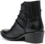 Toga Pulla buckle-strap mid heel boots Black - Thumbnail 3
