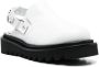 Toga Pulla buckled ankle-strap flat mules White - Thumbnail 2